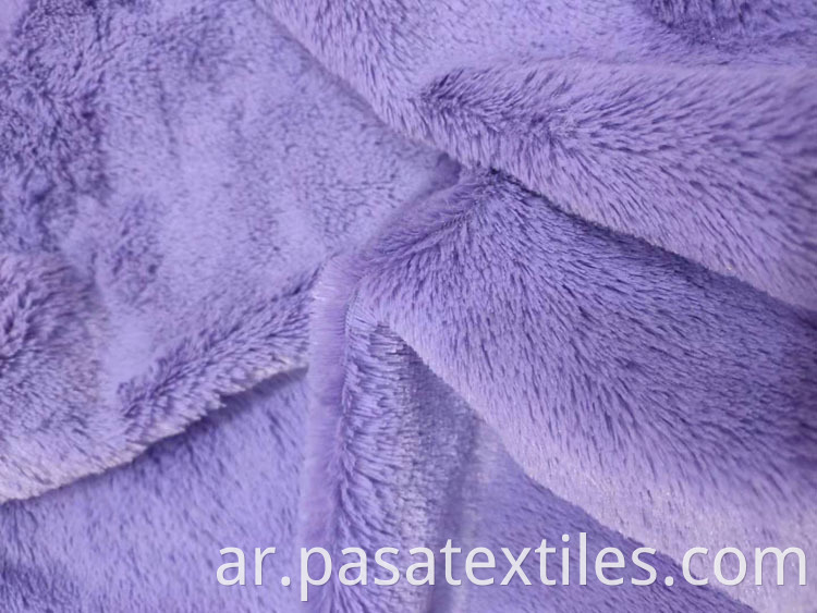 100% Polyester PV plush fabric